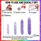 12-Pack Glitter Glue Sticks – Non-Toxic, Washable, Assorted Colors for Crafts & DIY Projects
